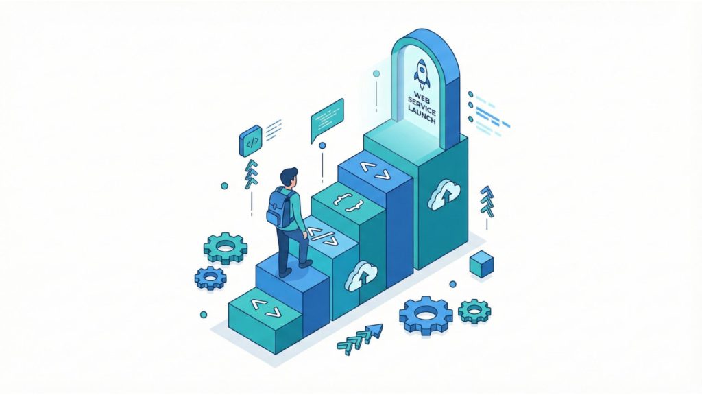 【Webサービス個人開発】未経験から最短でリリースするための学習ロードマップ